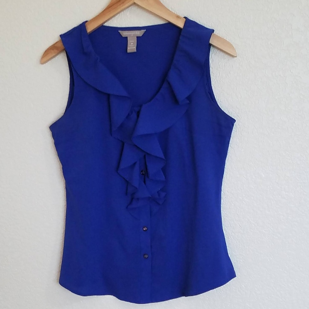 BANANA REPUBLIC Sleeveless Silky Blouse Size M